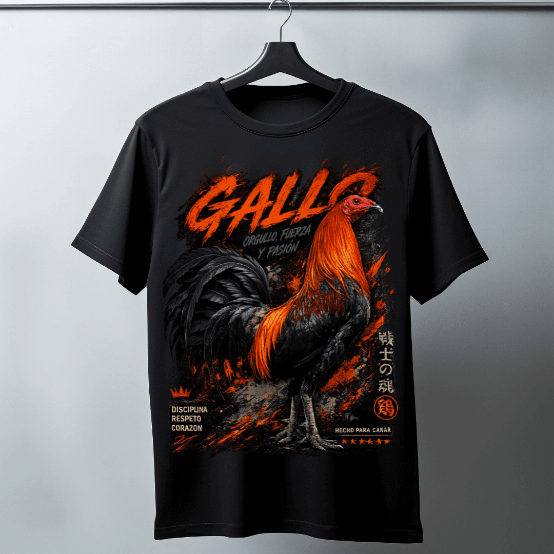 Playera Brown Red 02