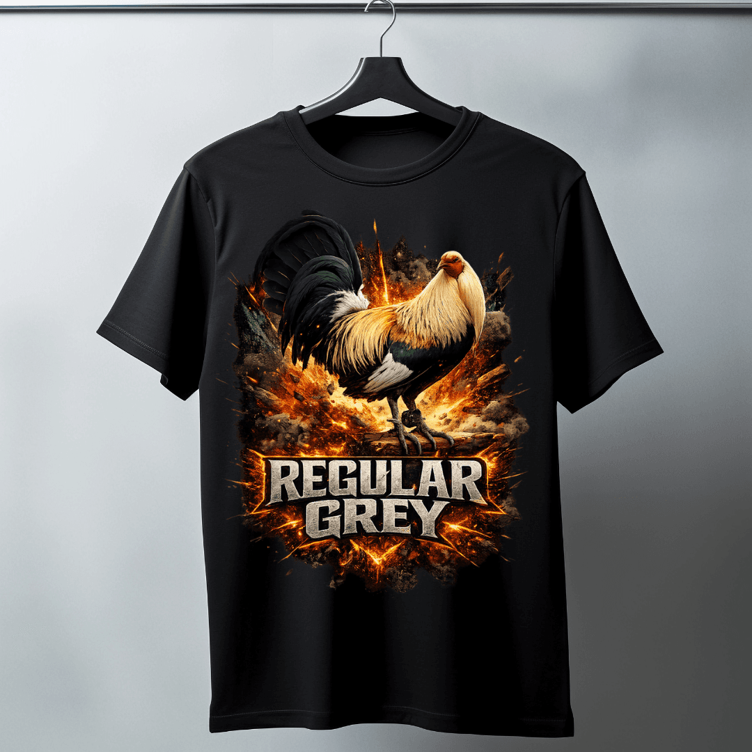 Playera Regular Grey 02